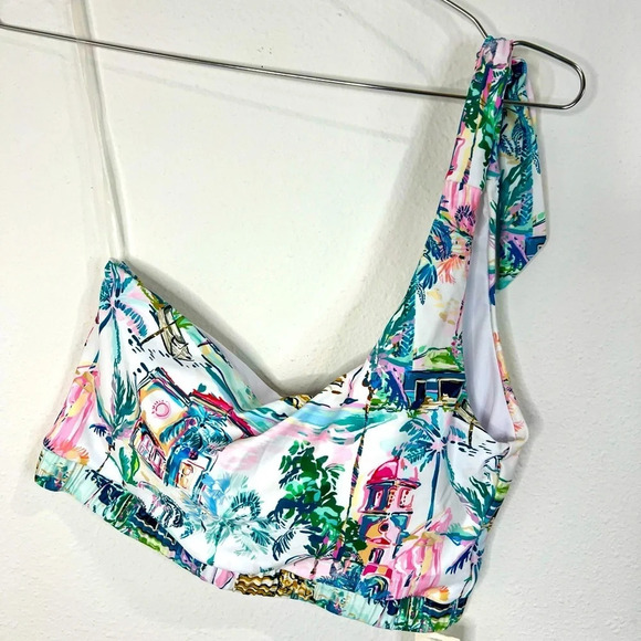 🆕 Phax Swimwear Swim Suit Top Tie Shoulder - Picture 2 of 8